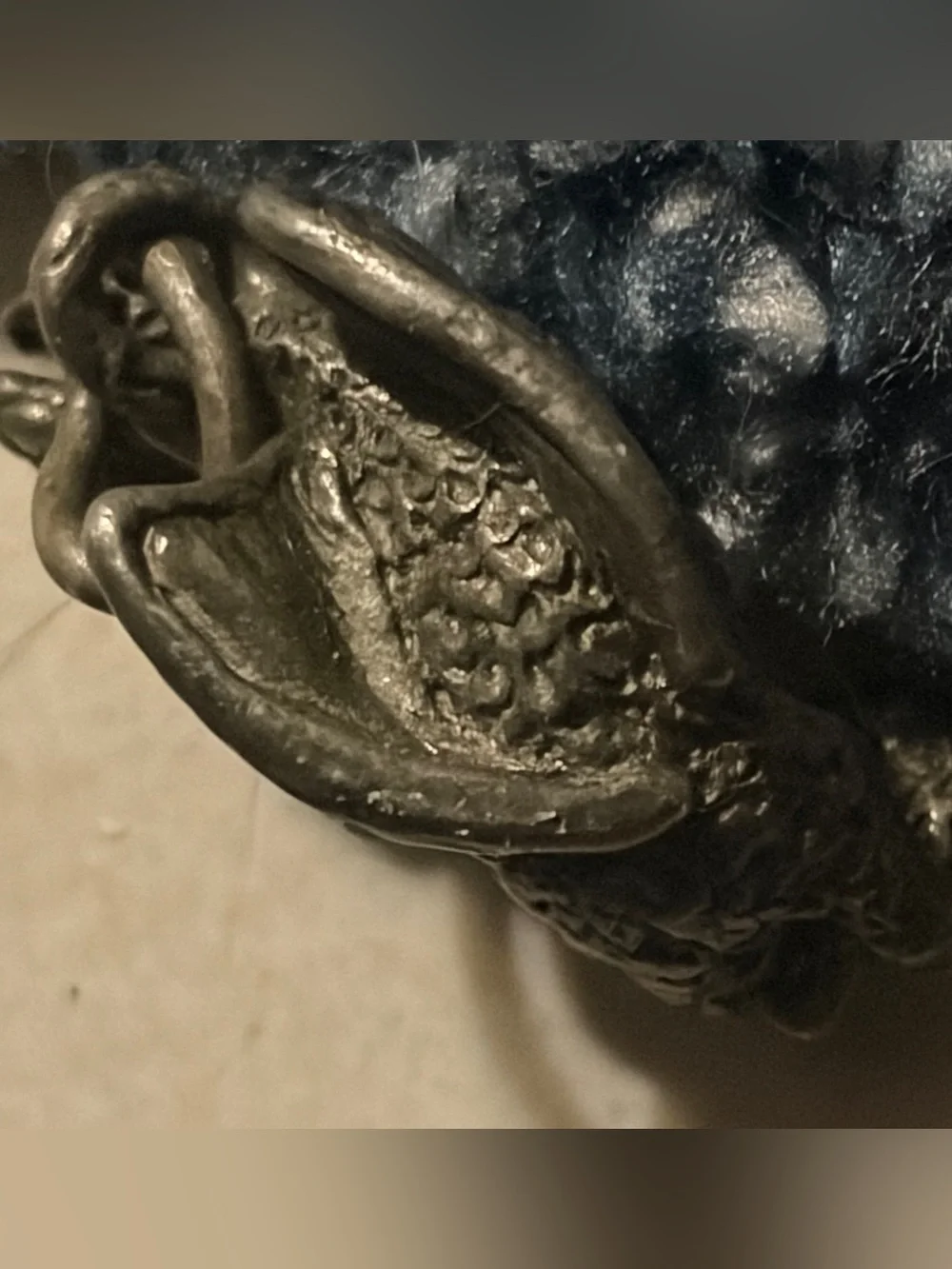 Pewter-Style Dragon Terrarium Accent Small Pendant